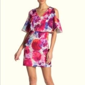 Trina Turk - Oakhurst Cold Shoulder Floral Print Dress